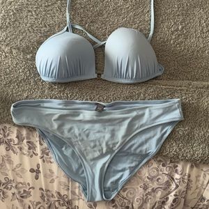 AERIE: Light Blue Bikini Set